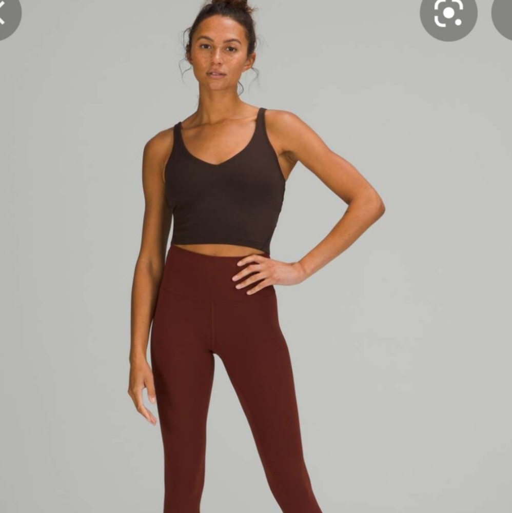 Lululemon Align Tank top French Press size 10 EUC